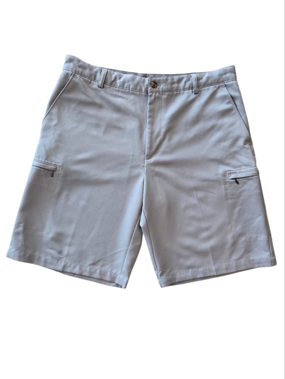 IZOD Golf Shorts Men's Size 36W - Light Gray